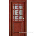 glazed PVC Wooden Door with hiqh quality ,competitive price